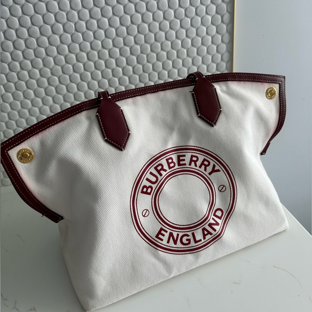 Burberry Canvas Tote